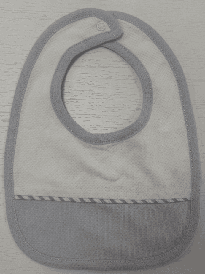 Snap-closure Baby Bib — baby bib